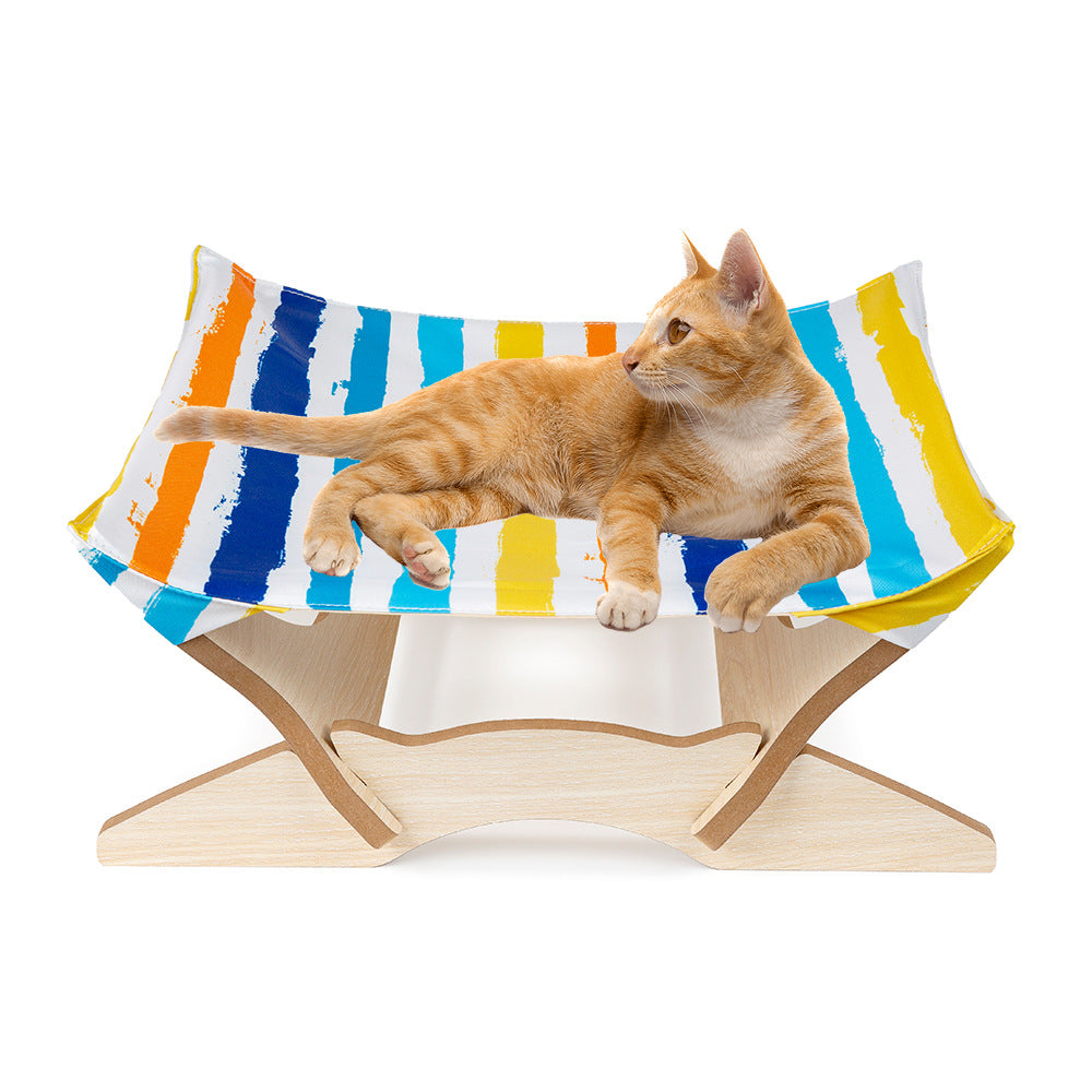 Pet Wooden Cat Hammock