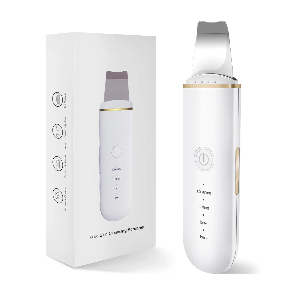 Ultrasonic Skin Scrubber & Serum Infuser