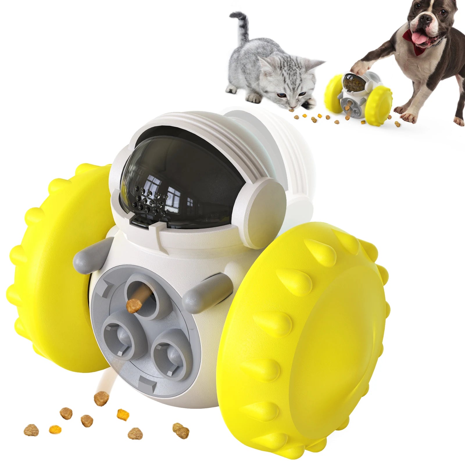 CAT AND DOG SLOW FOOD INTERACTIVE BALANCE CAR