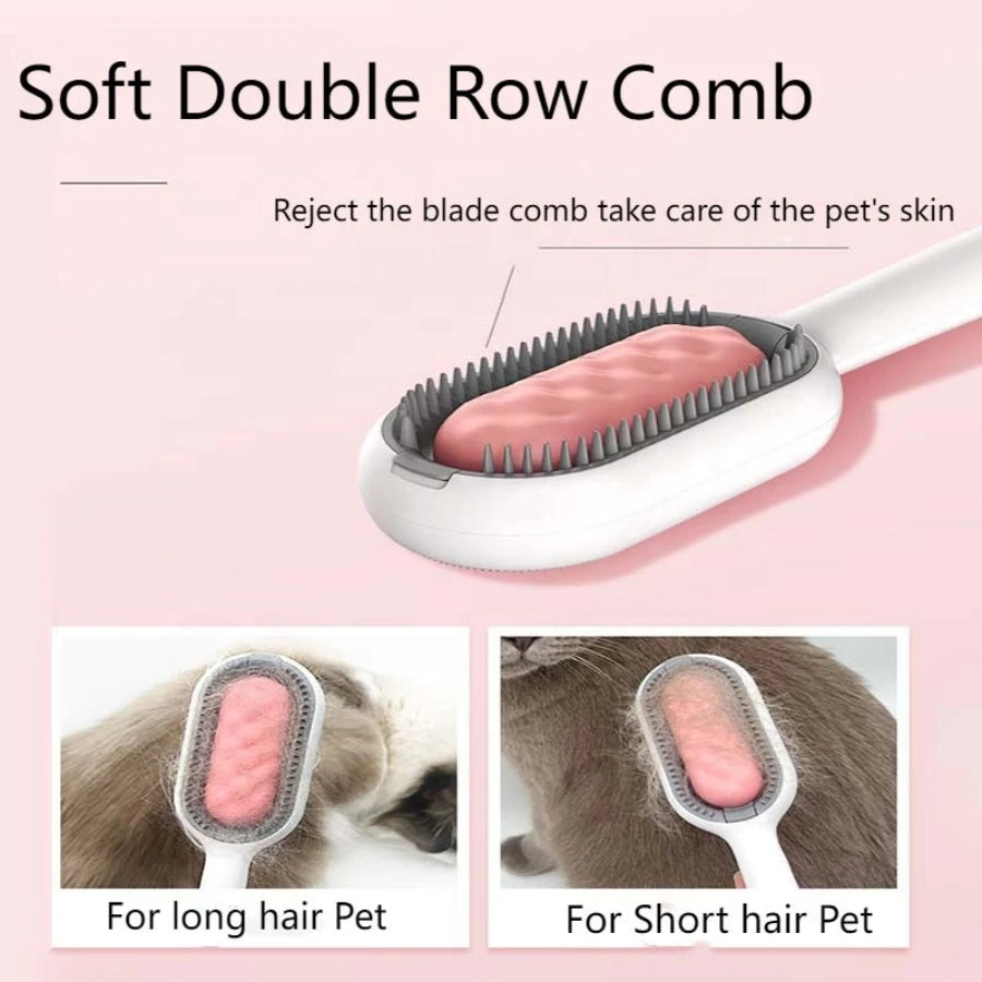 Pet Hair Removal Comb with Water Tank