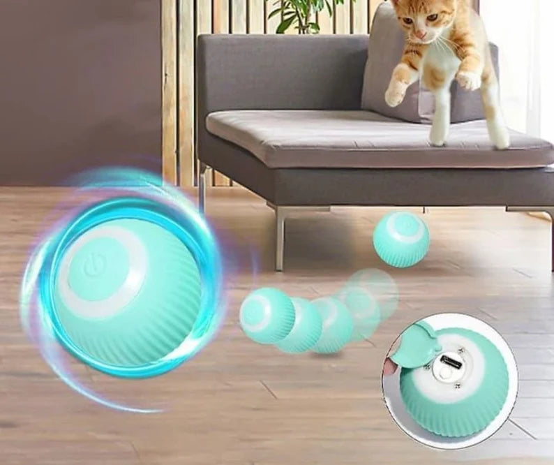 Electric Automatic Cat Ball Toy 🐾